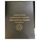  United States Achievement Academy National Awards Volume 82 book from 1993. The book honors outstan