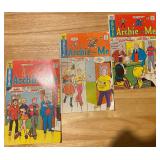 vintage Archie and Me comic books published by Archie Comics in the 1970s. typically feature stories