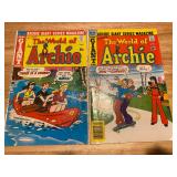  vintage comic book series The World of Archie. 
