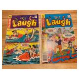 vintage "Archie Series Laugh" comic books