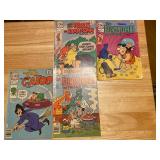 vintage Charlton Comics featuring characters from the animated series The Flintstones. 