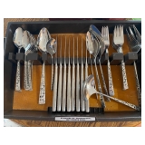 MCM Flatware set, Navaho by International Silver under the 1947 Rogers Bros brand in original storag