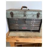 vintage Craftsman 7-drawer machinist tool chest