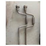 two Craftsman speeder handles, also known as speed wrenches. 