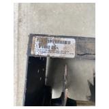 Sears tow-behind spike aerator used for lawn and garden maintenance.