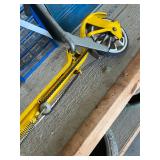 a vintage yellow Honda Kick 