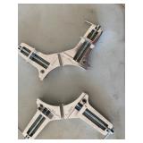 Pony 9166 3-inch 90-degree corner clamps. 