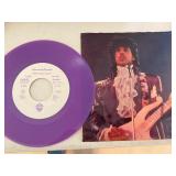 1984 limited edition 7-inch purple vinyl 45 rpm record single of Prince and The Revolution