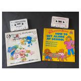 vintage book and cassette tape (or record) sets 