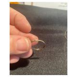 vintage 14k gold filigree ring with a central oval black onyx stone & diamond