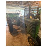 John Deere Model H tractor model #19832 was manufactured in 1941.  Hand Crank 2 -cylinder liquid coo