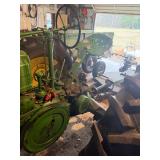 Vintage John Deere Model B tractor  A classic piece of agricultural machinery manufactured between 1