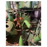 Vintage John Deere Model B tractor  A classic piece of agricultural machinery manufactured between 1