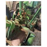 Vintage John Deere Model B tractor  A classic piece of agricultural machinery manufactured between 1