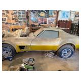 1971 Chevrolet Corvette.  Numbers Matching – Big Block & Transmission Custom Fender Flairs – Garage 