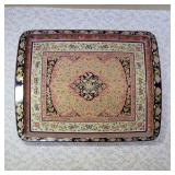 Vintage Daher Decorated Ware “Butterflies” Metal Tray Made in England