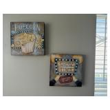 movie theater decorative wall art