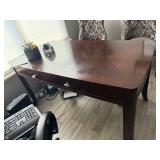 American Signature Wood Desk with one drawer