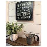 fun bathroom decor