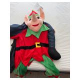 Christmas Carry Ride On Me Shoulder Santa Claus PARTY Mascot Costume