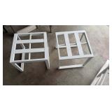 Outdoor Aluminum Ottomans