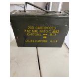metal ammunition container 