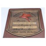 AWARD SERVICE PLAQUE