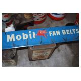 MOBIL OIL FAN BELTS RACK