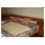 LOW PROFILE MIDCENTURY BED