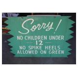 VINTAGE SIGNS