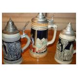 OLDER BEER STEINS