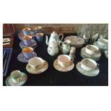 LUSTRE WARE AND TEA SET