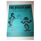 " THE BOOGIE MAN " SHEET MUSIC