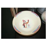 KELLOGS PLASTIC CEREAL BOWLS