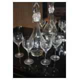 BOHEMIAN DECANTER SET
