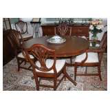 Vintage Hand rubbed Dining Table