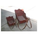 LARGE DECORTIVE SLEDS