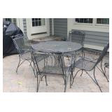WROUGHT IRON PATIO FURNITURE