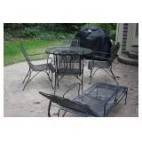 WROUGHT IRON PATIO FURNITURE