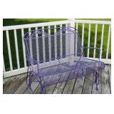WROUGHT IRON GLIDER