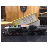 Sunset Model Prestige Series HO steam locomotive train