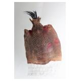 Lot 38 VINTAGE SIGNED + NUMBERED JOSEPH KURHAJEC TITLED "IGHANA" COLLOGRAPH ART WORK