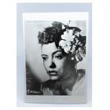 Lot 56 FOTOFOLIO CARDS BILLIE HOLIDAY C1936 PHOTOGRAPH BY ROBIN CARSON