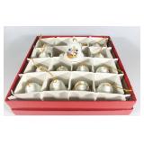 Lot 72 16pc LOT 1994 WALT DISNEY GROLIER COLLECTIBLES PORCELAIN BELL ORNAMENTS