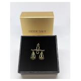 Lot 76 NEW HEIDI DAUS LIBRA SCALES ASTROLOGICAL CHARM