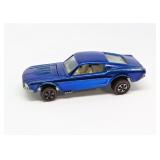 Lot 84 VINTAGE 1968 HOT WHEELS REDLINE METALLIC BLUE CUSTOM MUSTANG CAR