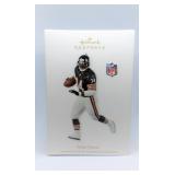 LOT 2 HALLMARK KEEPSAKE 2012 CHICAGO BEARS WALTER PAYTON NFL CHRISTMAS TREE ORNAMENT