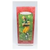 LOT 11 HALLMARK KEEPSAKE GREEN BAY PACKERS BRETT FAVRE FOOTBALL LEGENDS CHRISTMAS ORNAMENT