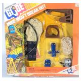 LOT 18 VINTAGE NEW IN PACKAGE 1975 HASBRO GI JOE ADVENTURE TEAM MINE SHAFT BREAK OUT OUTFIT SET