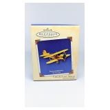 LOT 31 2002 HALLMARK KEEPSAKE STAGGERWING PLANE SKY